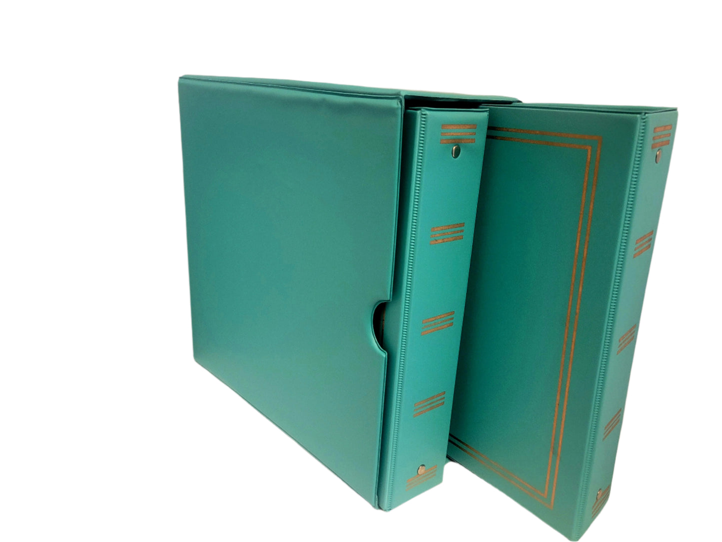 Deluxe Double Photo Album Slipcase - Turquoise