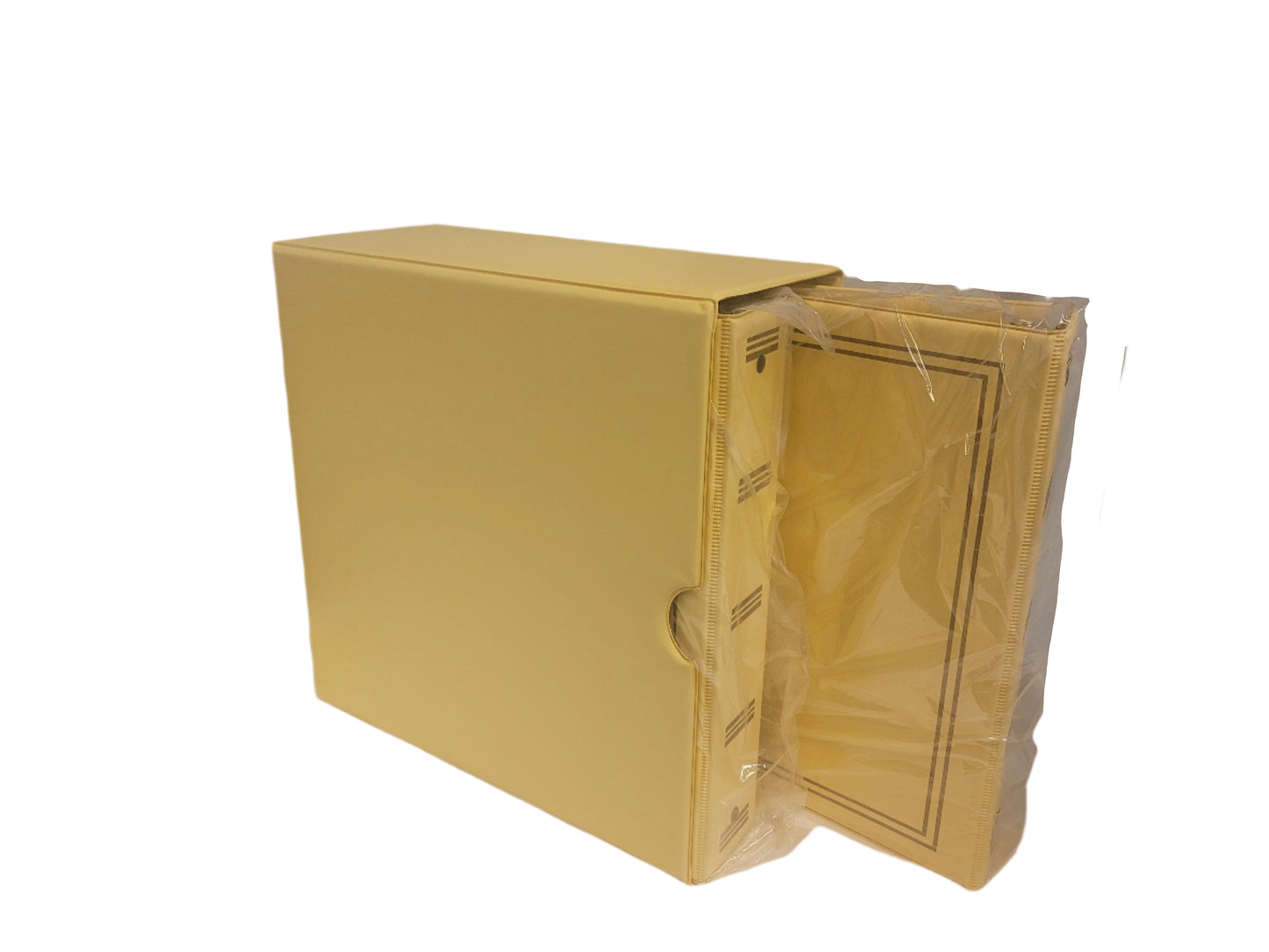 DELUXE PHOTO ALBUM SLIPCASE - BUTTER YELLOW