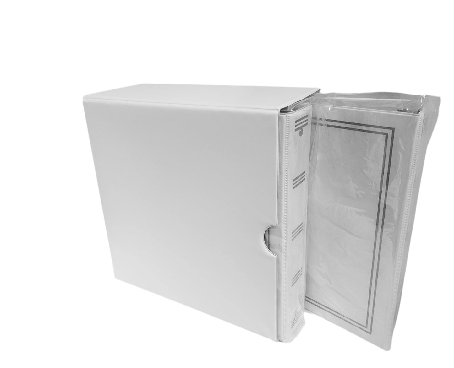 DELUXE PHOTO ALBUM SLIPCASE - WHITE