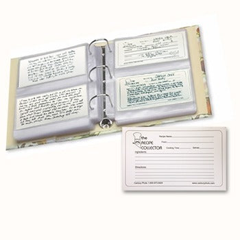 Recipe Collector 5" x 8" Vinyl Pages - 40/pk
