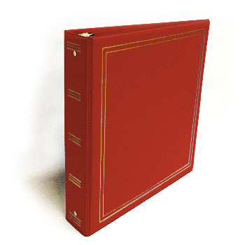 DELUXE PHOTO ALBUM - RED