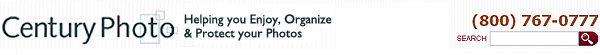 Century Photo Products - 1-800-767-0777