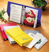 Recipe Collector Set with 5x8 Cards