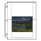 Century Poly Photo Pages, Holds 4 - 4x6 (25/pk)