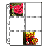 Century-Poly Page, Holds 12- 3½" x 4½" (25/pk)