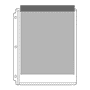 Century Vinyl Photo Pages - Holds 2 - 8" x 10" (25/pk)