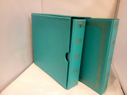 Deluxe Double Photo Album Slipcase - Turquoise