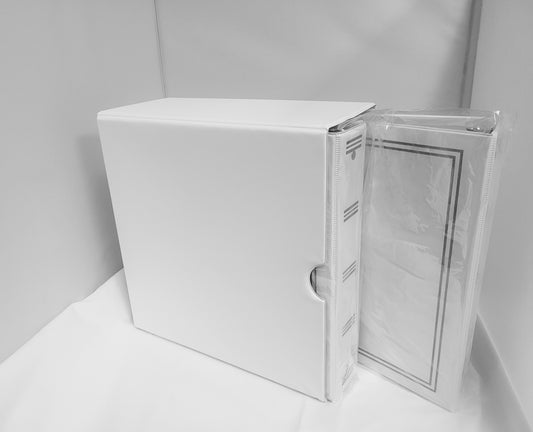 DELUXE PHOTO ALBUM SLIPCASE - WHITE