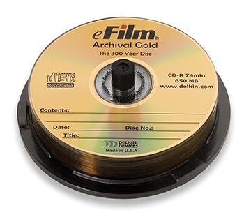 ARCHIVAL GOLD BLANK DVD-R (25/PK) – CenturyPhoto